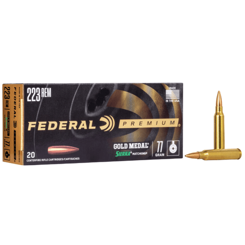 Federal Gold Medal Sierra MatchKing Ammunition