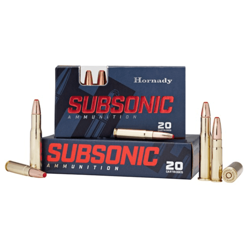 Hornady Subsonic 300 Blackout 190 Grain SIB-X Ammo 20 Rounds