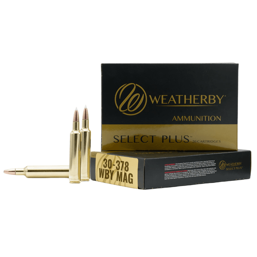 Weatherby Select Plus 338-378 Weatherby 225 Grain TTSX Ammunition 20 Rounds