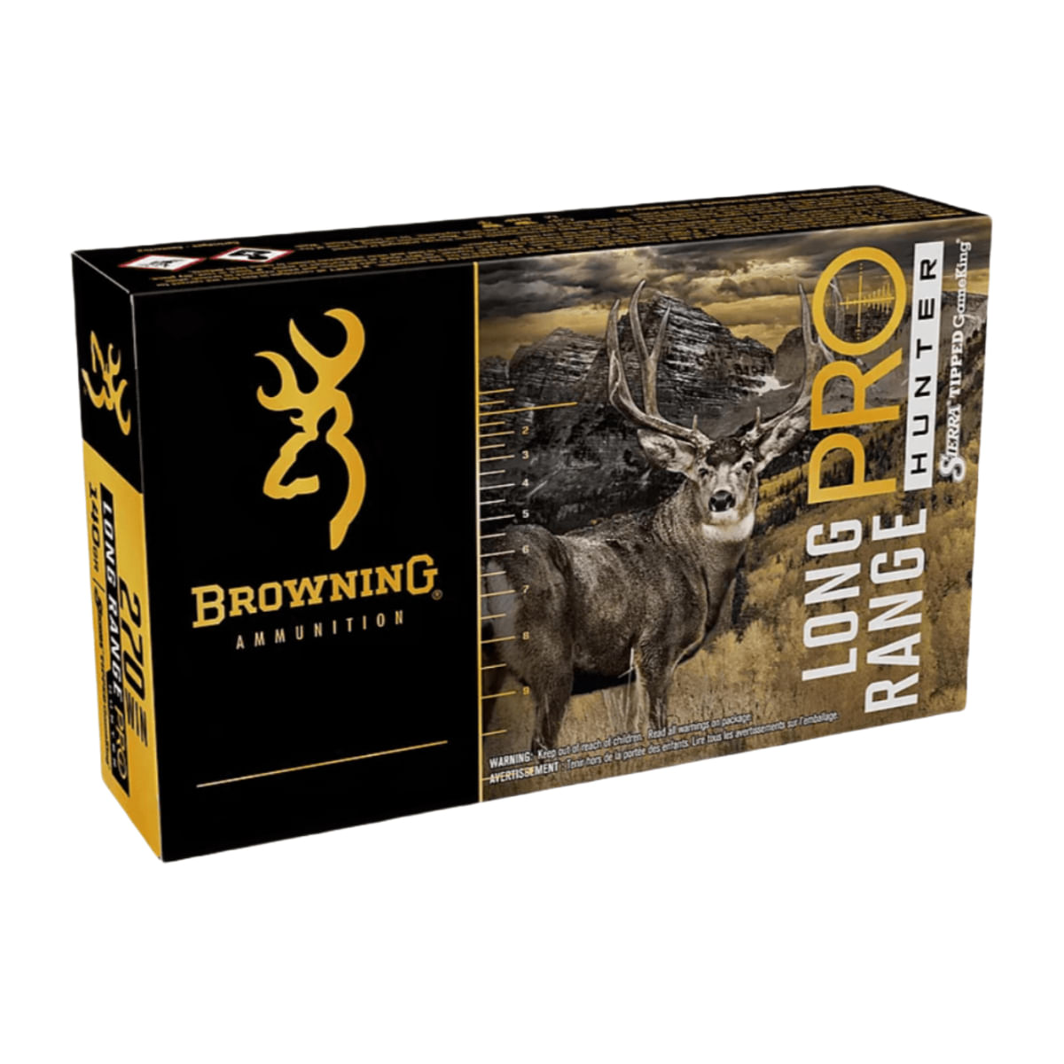 Browning long range pro hunter 6 8 western 175 grain tmk ammunition 20