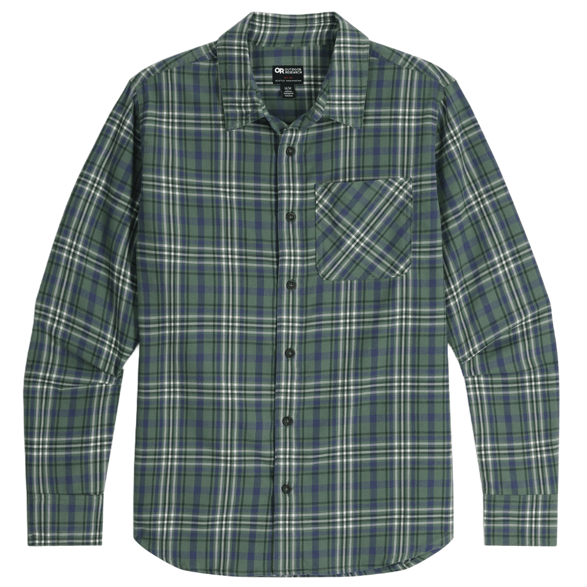 Outdoor Research Kulshan Flannel Shirt - Men's Balsam L