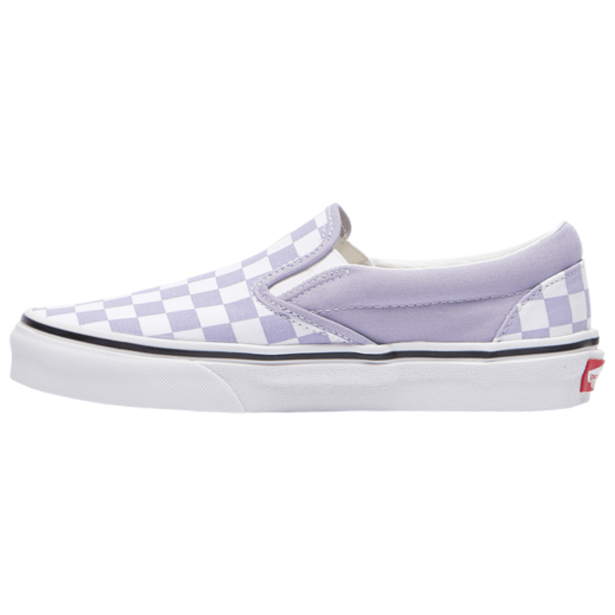 Vans Classic Slip-On Shoe Dark Purple Checkerboard 5 M / 6.5 W Regular