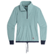 Outdoor Research Trail Mix Quarter Zip Pullover - Women's - Sage / Naval Blue.jpg