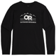 OUTRES OR ADVOCATE LONG SLEEVE TEE - Black / White.jpg