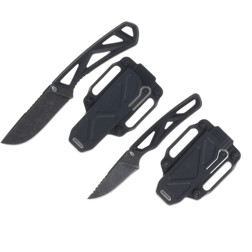 Gerber Exo-Mod Caper And Drop Point Fixed Blade Knife Combo