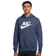 Nike Club Fleece Graphic Pullover Hoodie - Men's - Midnight Navy / Midnight Navy / White.jpg