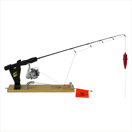 HT Enterprises Ice Rigger - Rod Holder w/ Flag Bite Signal