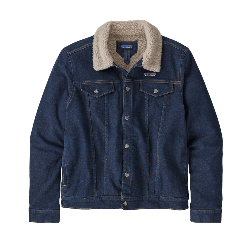 Denim pile jacket shop