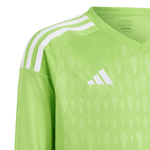 adidas Tiro 23 Competition Long Sleeve Goalkeeper Jersey - Youth - Green / White.jpg