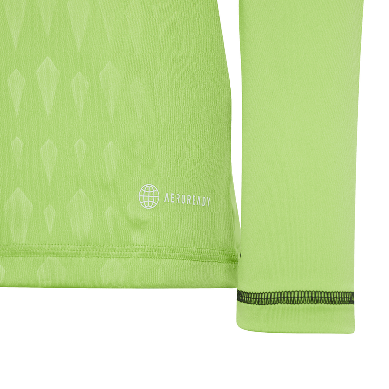adidas Tiro 23 Competition Long Sleeve Goalkeeper Jersey - Youth - Green / White.jpg
