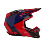 Fox-V1-Streak-Helmet---Flo-Red