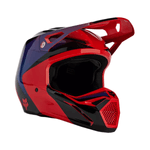 Fox-V1-Streak-Helmet---Flo-Red