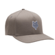 Fox Fox Head Flexfit Hat - Steel Gray.jpg