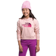 The North Face Camp Fleece Hooded Sweatshirt - Girls' - Pink Moss.jpg