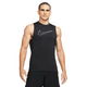 Nike Pro Dri-FIT Slim Sleeveless Tank - Men's - Black / White.jpg