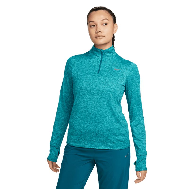 Ladies nike half zip running outlet top