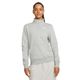 Nike Sportswear Club Fleece Half-Zip Sweatshirt - Women's - Dk Grey Heather / Sail.jpg