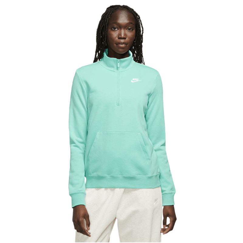 Half zip cheap pullover women's nike