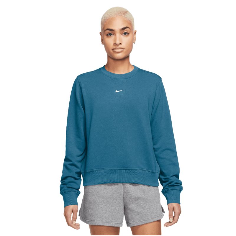 Women`s Dri-Fit One Crew-Neck French Terry Sweatshirt