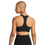 Nike Swoosh Medium Support Padded Sports Bra - Women's - Black / White.jpg
