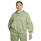 Nike Sportswear Phoenix Fleece Oversized Pullover Hoodie - Women's - Oil Green / Black.jpg