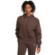 Nike Sportswear Phoenix Fleece Oversized Pullover Hoodie - Women's - Baroque Brown / Sail.jpg
