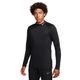 Nike Pro Dri-FIT Warm Long-Sleeve Mock Training Top - Men's - Black / White.jpg