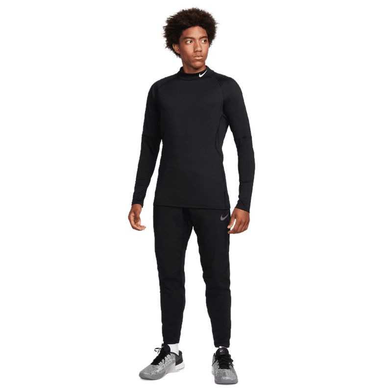 Nike Pro Dri-FIT Warm Long-Sleeve Mock Training Top - Men's 