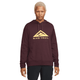 Nike Trail Magic Hour Pullover Trail Running Hoodie - Men's - Night Maroon / Black / Melon Tint.jpg
