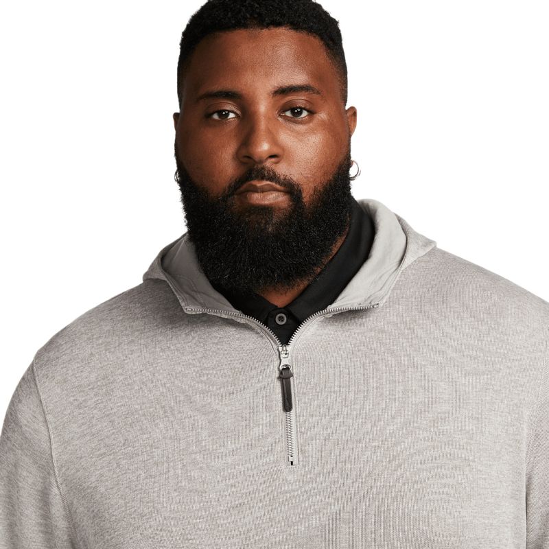 Nike half best sale zip grey hoodie