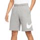 Nike Graphic Fleece Short - Men's - Dark Grey Heather / White / White.jpg