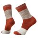 Smartwool Everyday Color Block Cable Crew Sock - Women's - Picante.jpg