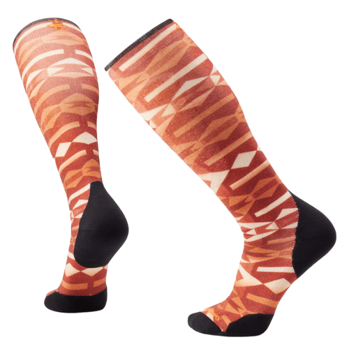 Smartwool Ski Targeted Cushion Colliding Clouds Print Over The Calf Sock - Men's