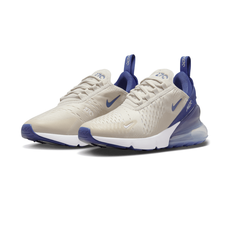 Air max 27 blue sale and white