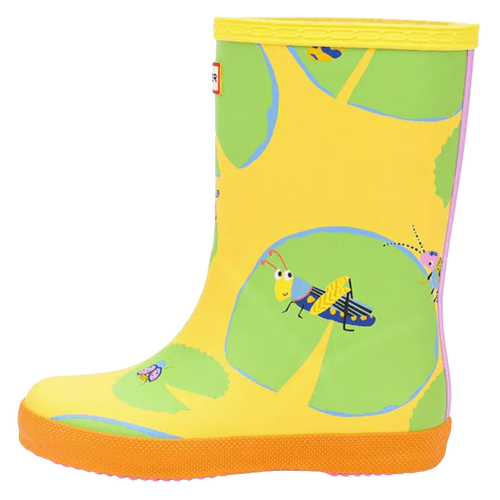 Hunter First Classic Lilly Pad Wellington Boot - Toddler