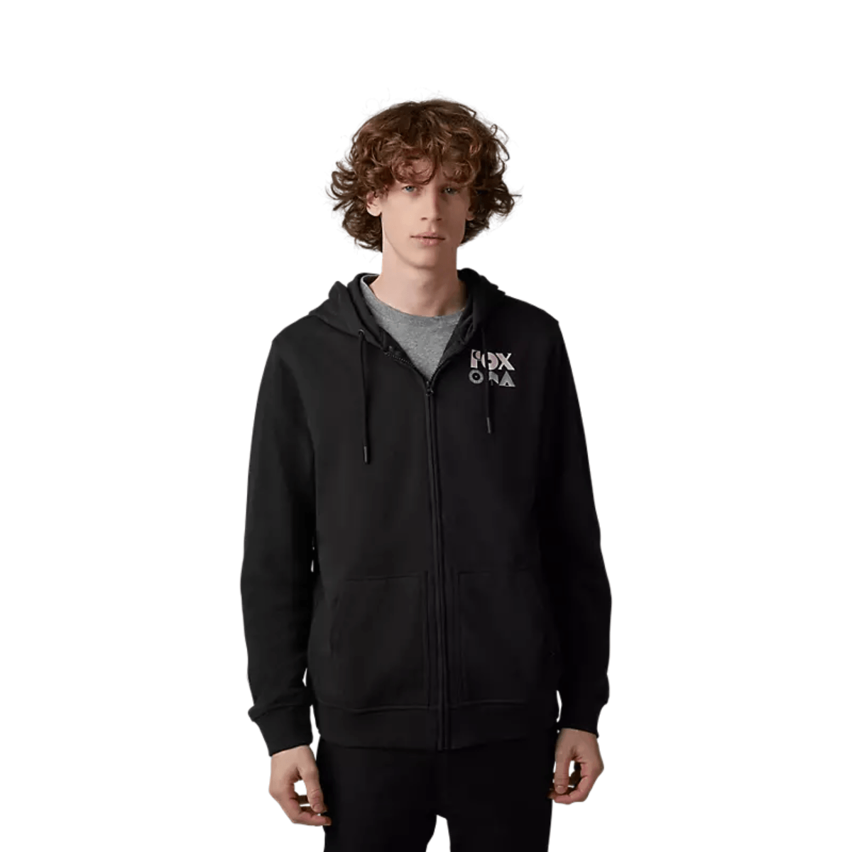 Fox zip up hoodie sales mens