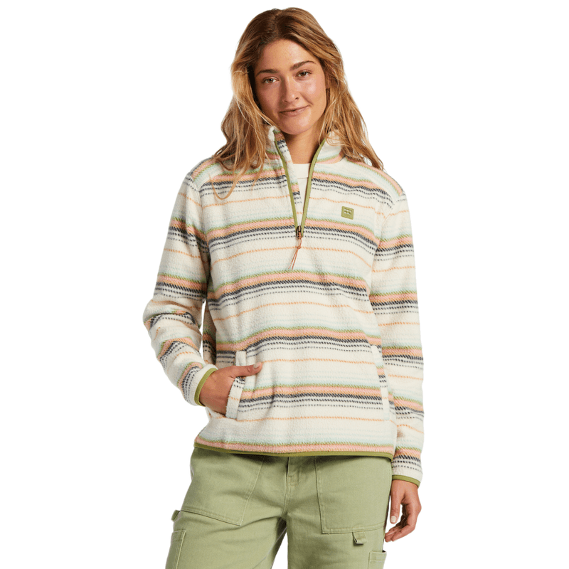 Three quarter zip online pullover women's