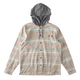 Billabong Baja Hooded Flannel Shirt - Men's - Oyster.jpg