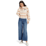 ROXY DAWN TO DUSK FULL ZIP STRIPE - Warm Taupe Mirage Stripe.jpg