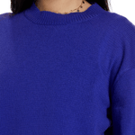 ROXY CHLOE KIM CREW NECK SWEATER - Royal Blue.jpg