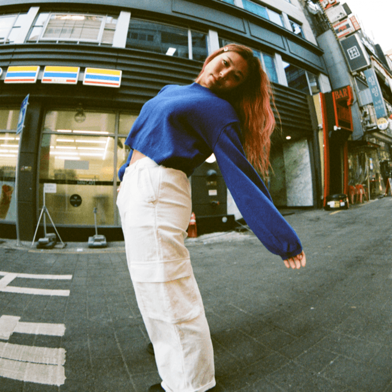 ROXY CHLOE KIM CREW NECK SWEATER - Royal Blue.jpg