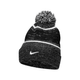 Nike Peak Cuffed Beanie - White / Black / White.jpg