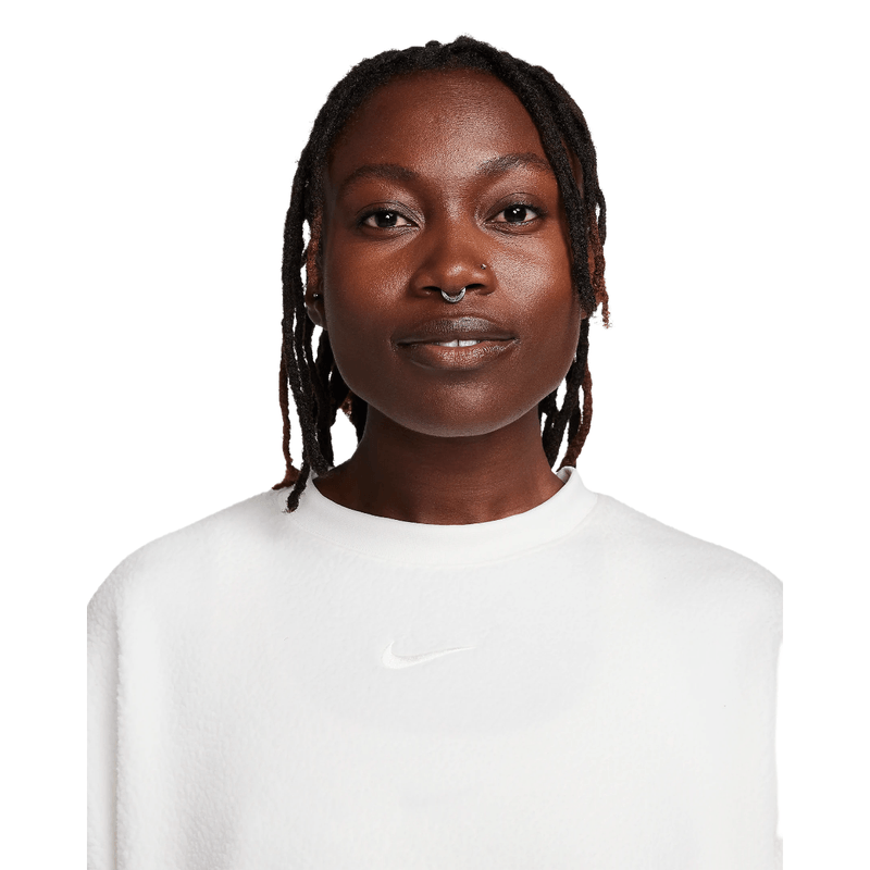 Nike best sale sweatshirt crop