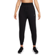 Nike Dri-FIT One High-Waisted 7/8 French Terry Jogger - Women's - Black / White.jpg