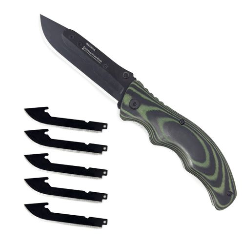 HME Scalpel Skinning Knife w/ 6 Replaceable Blades