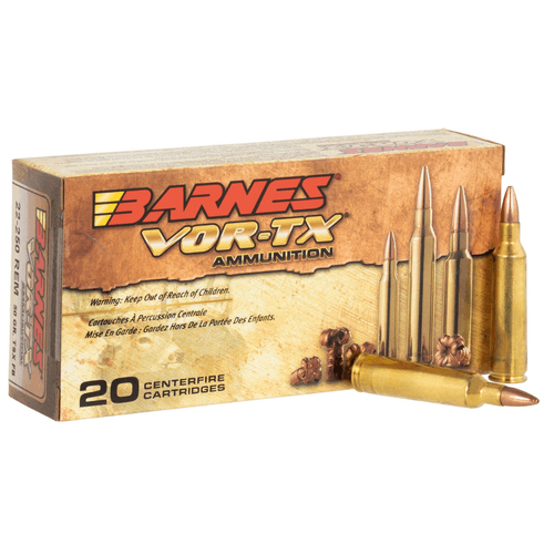 Barnes Bullets VOR-TX TSX Brass Ammunition