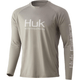 Huk Vented Pursuit Shirt - Men's - Overcast Grey.jpg