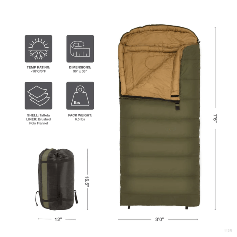 TETON Sports Celsius XXL 0˚F Sleeping Bag