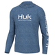 Huk Pursuit Heather Hoodie - Men's - Setsail Heather.jpg