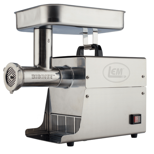 LEM Products #8 0.5 Hp Stainless Steel Electric Meat Grinder